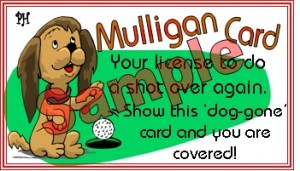 Individual Mulligan golf tickets