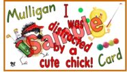 Mulligan Golf Cards-Individual-Cute Chick
